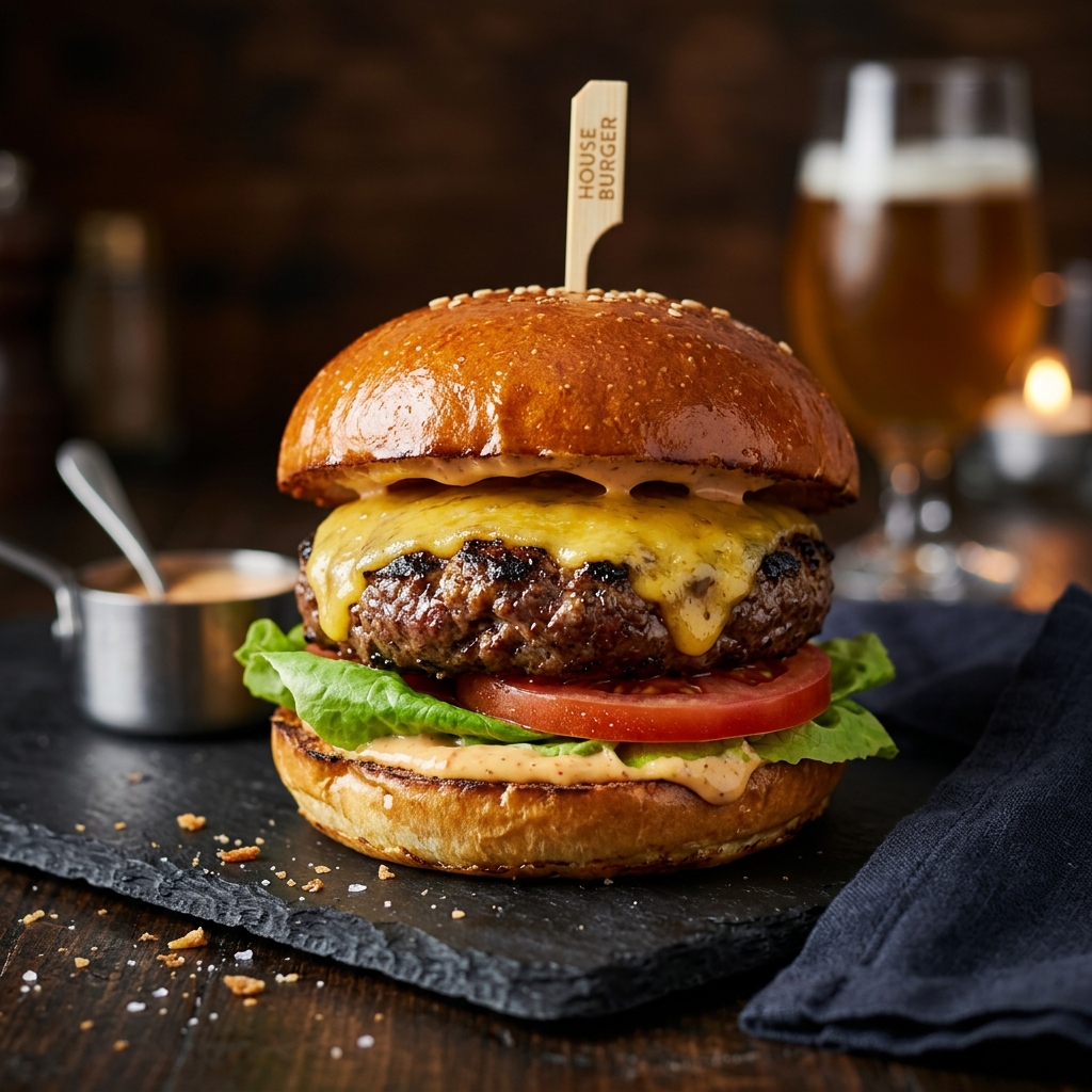 Hamburguesa Clásica