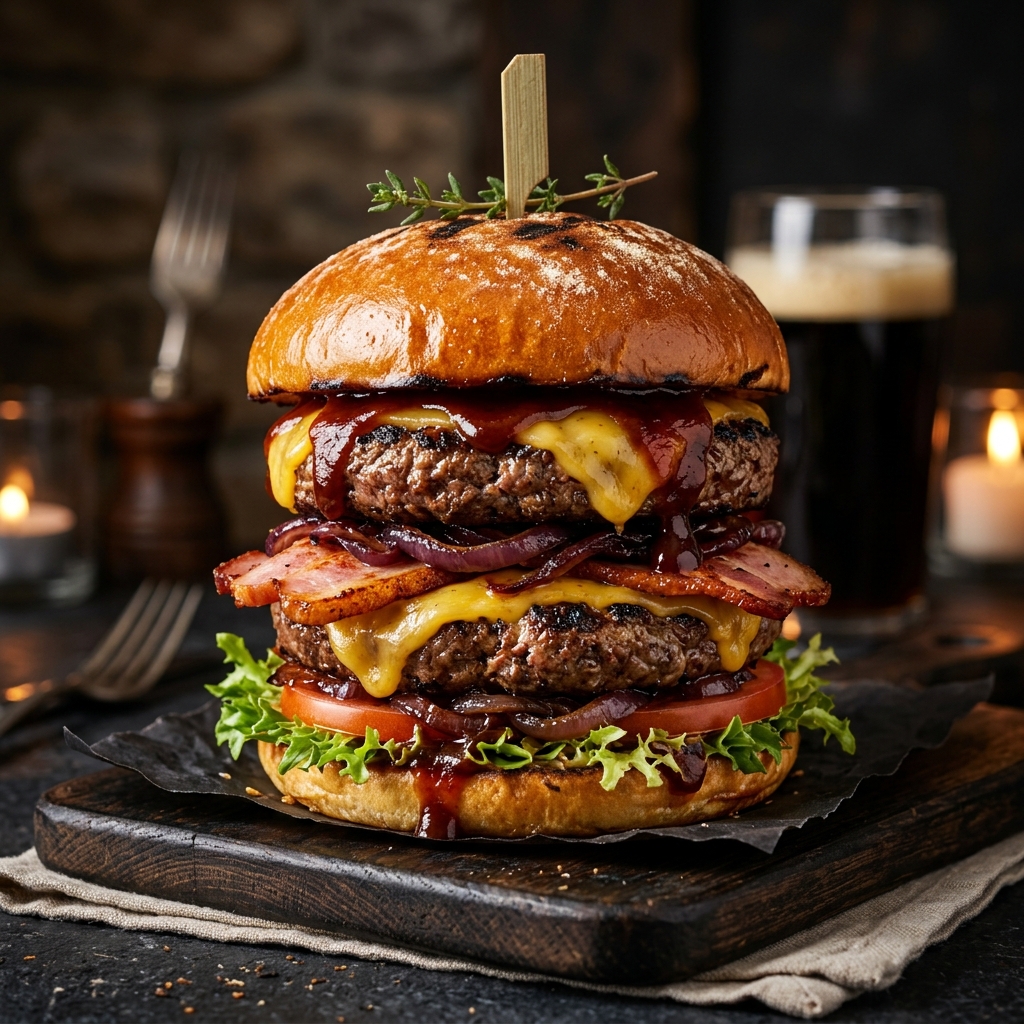 Hamburguesas Jugosas